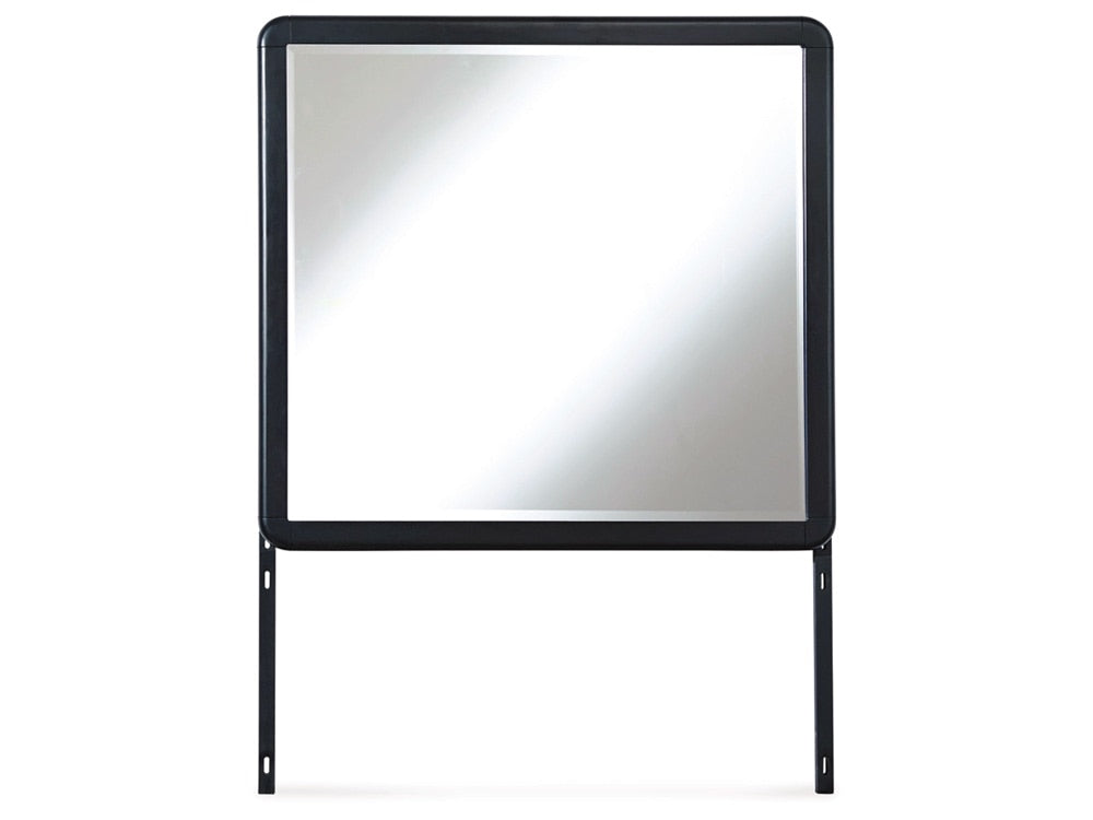 Signature Design by Ashley - Rowanbeck Bedroom Mirror in Black - B821-36 veiw 1