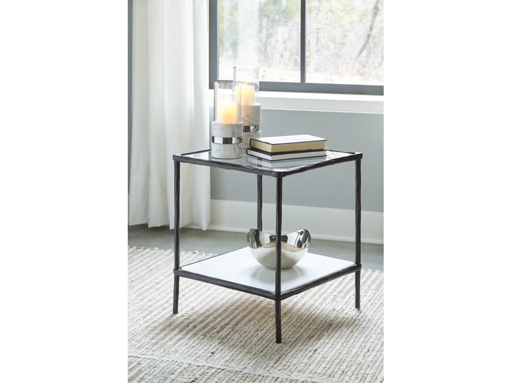 Signature Design by Ashley - Ryandale Accent Table in Antique Black - A4000462 veiw 2