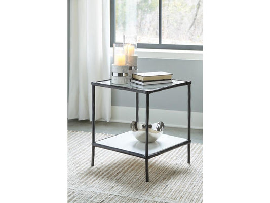 Signature Design by Ashley - Ryandale Accent Table in Antique Black - A4000462 veiw 2