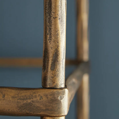 Signature Design by Ashley - Ryandale Bookcase in Antique Brass Finish - A4000441 view 4