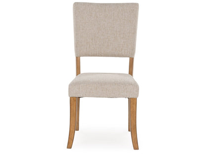 Signature Design by Ashley - Rybergston Dining Uph Side Chair (Set Of 2) in Light Brown - D601-01 veiw 1