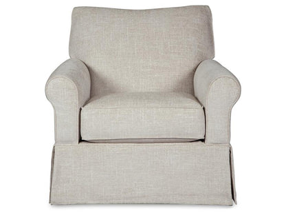Signature Design by Ashley - Searcy Swivel Glider Accent Chair in Quartz - A3000006 veiw 1