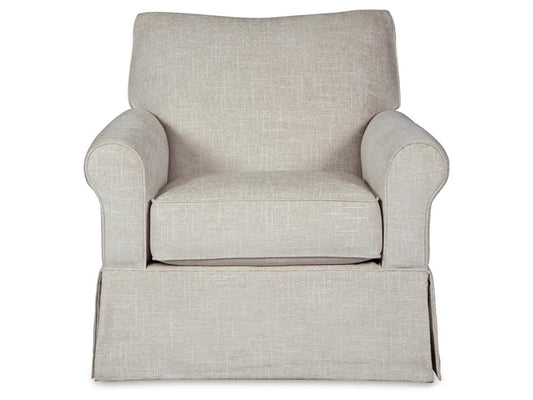 Signature Design by Ashley - Searcy Swivel Glider Accent Chair in Quartz - A3000006 veiw 1