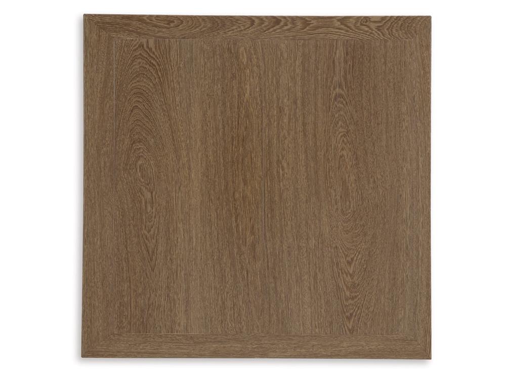 Signature Design by Ashley - Serene Bay Outdoor Square End Table in Dark Brown - P671-702 veiw 3
