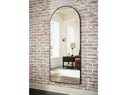 Signature Design by Ashley - Sethall Floor Mirror in Black - A8010307 veiw 2