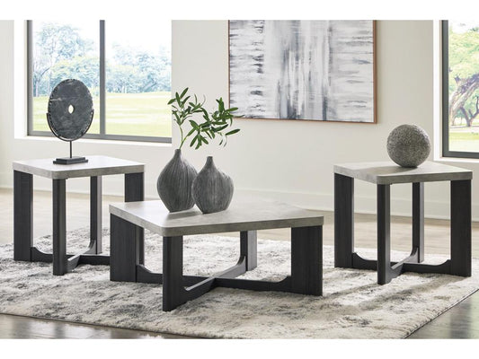 Signature Design by Ashley - Sharstorm Occasional Table (Set of 3) in Two-Tone Gray - T251-13 veiw 2