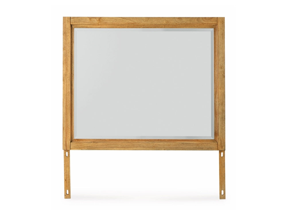 Signature Design by Ashley - Sherbana Bedroom Mirror in Light Brown - B833-36 veiw 1