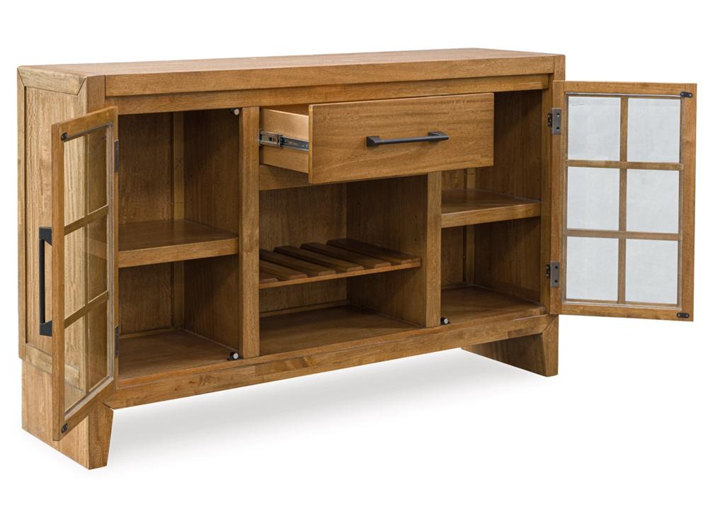 Signature Design by Ashley - Sherbana Dining Room Server in Light Brown - D833-60 veiw 3