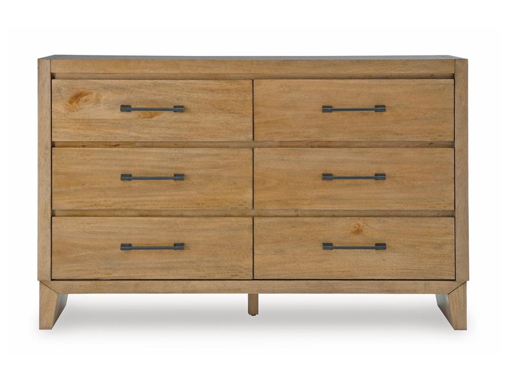 Signature Design by Ashley - Sherbana Dresser in Light Brown - B833-31 veiw 1