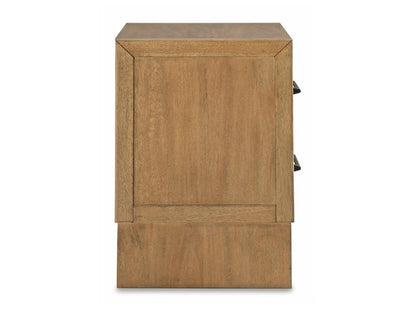 Signature Design by Ashley - Sherbana Two Drawer Night Stand in Light Brown - B833-92 veiw 4