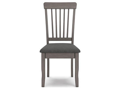 Signature Design by Ashley - Shullden Dining Room Side Chair (Set Of 2) in Gray - D194-01 veiw 1