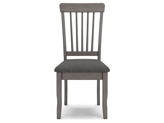 Signature Design by Ashley - Shullden Dining Room Side Chair (Set Of 2) in Gray - D194-01 veiw 1
