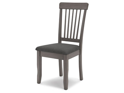 Signature Design by Ashley - Shullden Dining Room Side Chair (Set Of 2) in Gray - D194-01 veiw 3