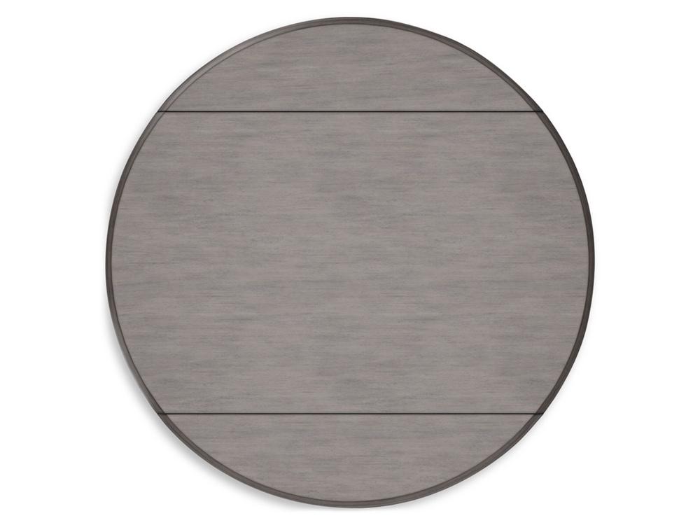 Signature Design by Ashley - Shullden Round Drm Drop Leaf Table in Gray - D194-15 veiw 4