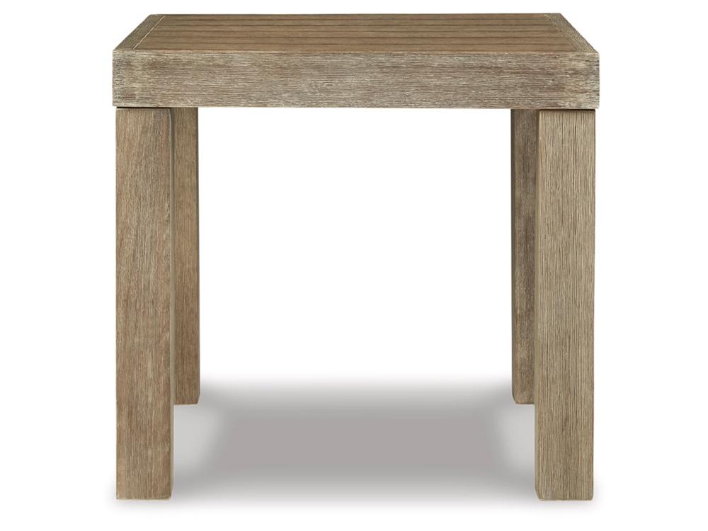 Signature Design by Ashley - Silo Point Outdoor Square End Table in Brown - P804-702 veiw 1