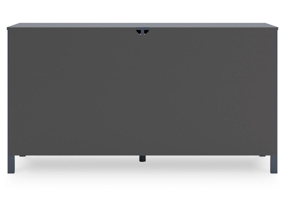 Signature Design by Ashley - Simmenfort Six Drawer Dresser in Navy Blue - EB1528-231 veiw 4