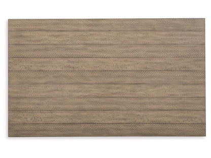 Signature Design by Ashley - Skempton Rect Drm Counter Table (Set of 7) in White/Light Brown - D394-423 veiw 4