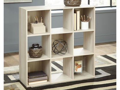 Signature Design by Ashley - Socalle Nine Cube Organizer in Natural - EA1864-3X3 veiw 2