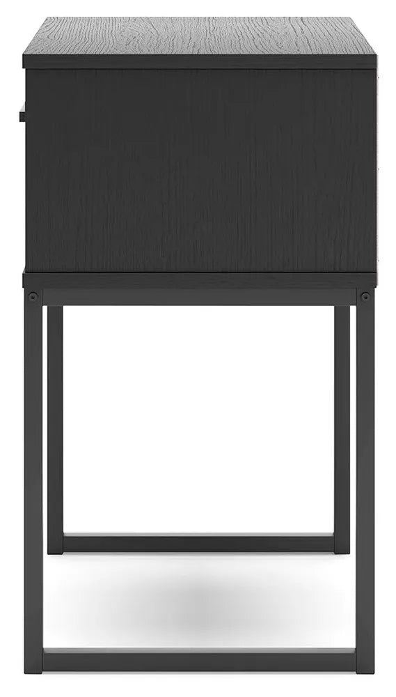 Signature Design by Ashley - Socalle One Drawer Night Stand in Black - EB1865-291 view 5