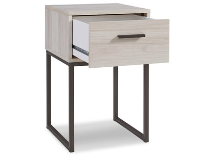 Signature Design by Ashley - Socalle One Drawer Night Stand in Natural - EB1864-291 veiw 3