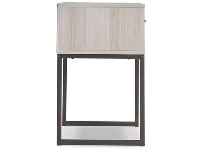 Signature Design by Ashley - Socalle One Drawer Night Stand in Natural - EB1864-291 veiw 4