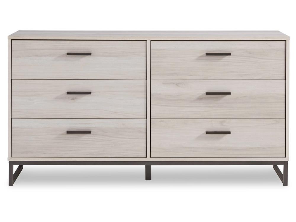 Signature Design by Ashley - Socalle Six Drawer Dresser in Natural - EB1864-231 veiw 1