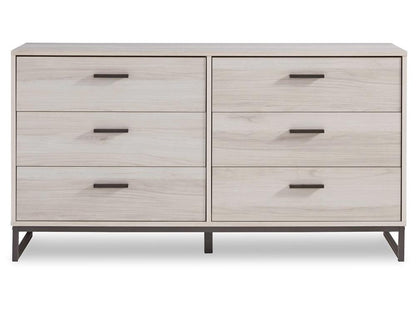 Signature Design by Ashley - Socalle Six Drawer Dresser in Natural - EB1864-231 veiw 1