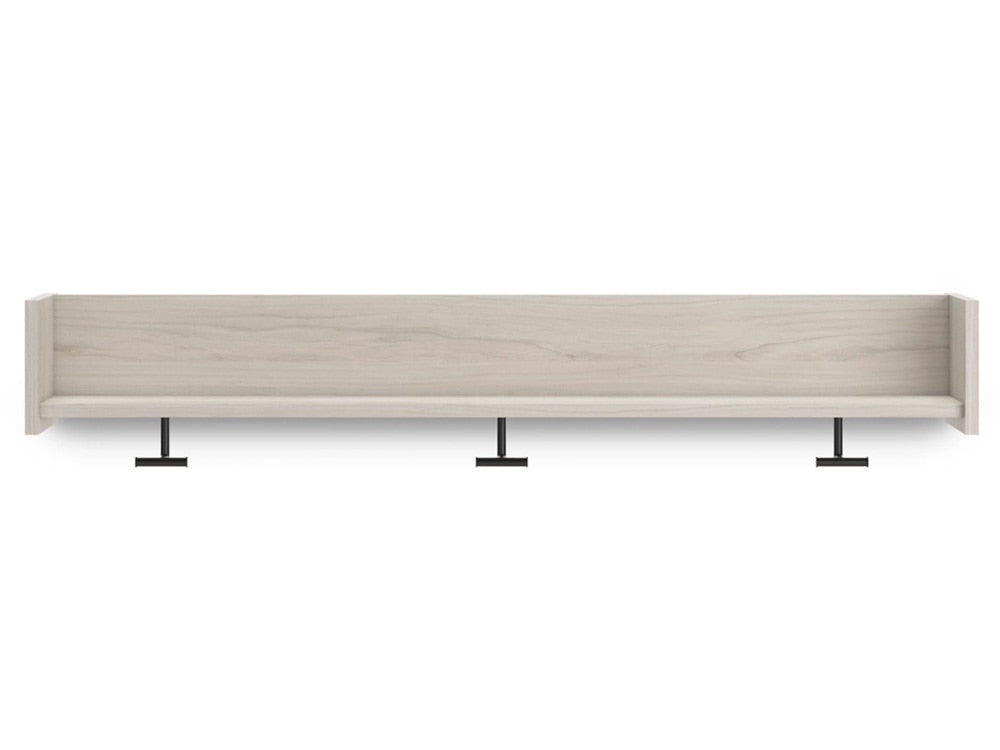 Signature Design by Ashley - Socalle Wall Mounted Coat Rack w/Shelf in Natural - EA1864-151 veiw 1