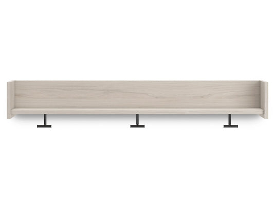 Signature Design by Ashley - Socalle Wall Mounted Coat Rack w/Shelf in Natural - EA1864-151 veiw 1