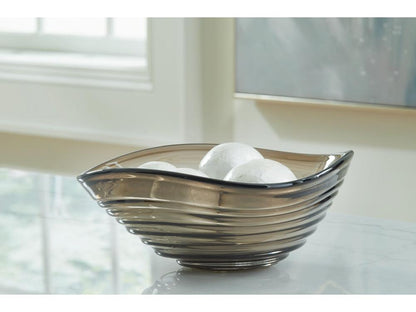 Signature Design by Ashley - Solariston Bowl in Gray/Brown - A2900016 veiw 2