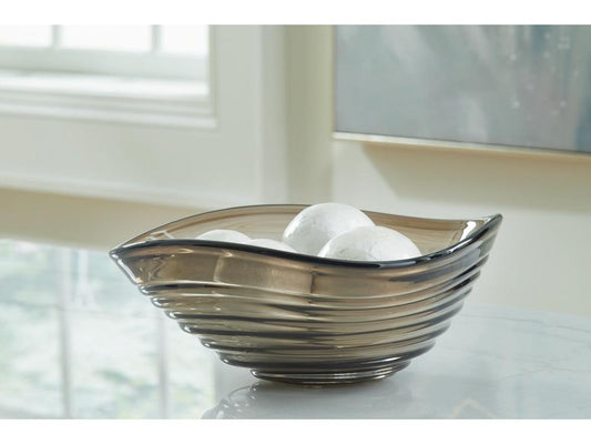 Signature Design by Ashley - Solariston Bowl in Gray/Brown - A2900016 veiw 2
