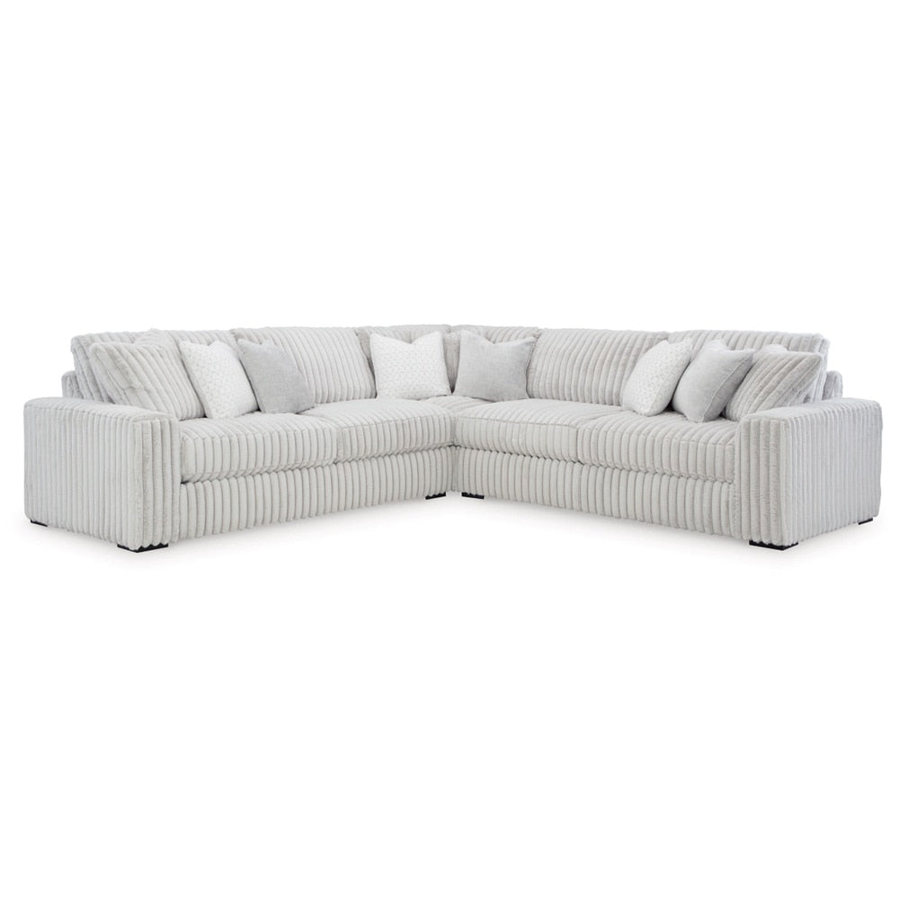 Signature Design by Ashley - Stupendous 3 Piece Sectional in Alloy veiw 1