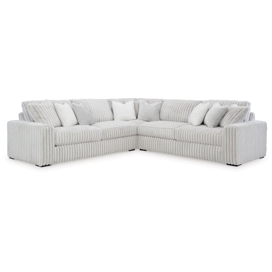 Signature Design by Ashley - Stupendous 3 Piece Sectional in Alloy veiw 1