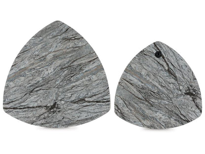 Signature Design by Ashley - Surmour Stacked Cocktail Table in Gray/Brown - T600-0 veiw 4