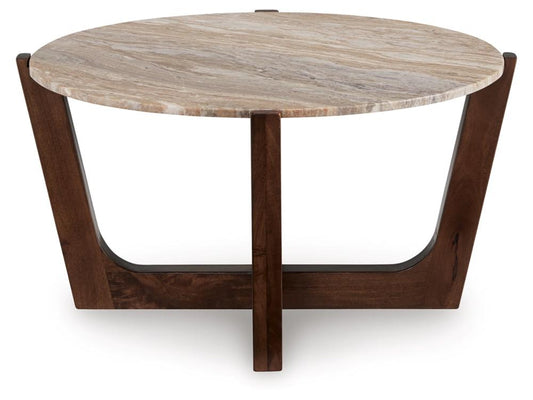 Signature Design by Ashley - Tanidore Coffee Table in Warm Brown - T667-8 veiw 1