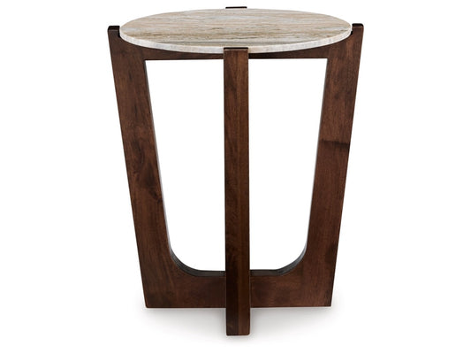 Signature Design by Ashley - Tanidore End Table in Warm Brown - T667-6 veiw 1