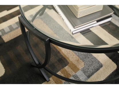Signature Design by Ashley - Tarrin Occasional Table (Set of 3) in Black - T115-13 veiw 3