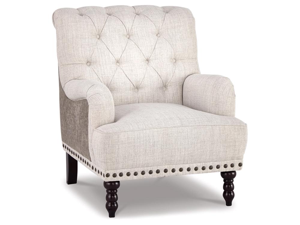 Signature Design by Ashley - Tartonelle Accent Chair in Ivory/Tauple - A3000053 veiw 1