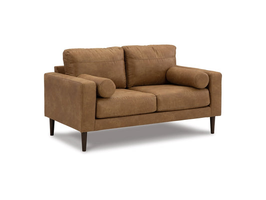 Signature Design by Ashley - Telora Loveseat in Caramel - 4100235 veiw 1