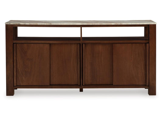 Signature Design by Ashley - Tobinville Accent Cabinet in Dark Brown - A4000673 veiw 1