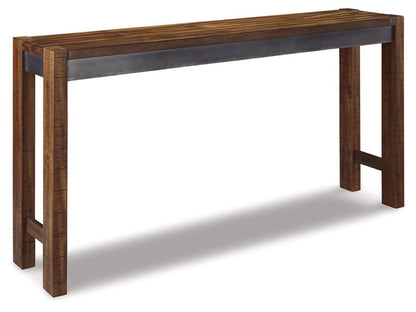 Signature Design by Ashley - Torjin Long Counter Table in Brown/Gray - D440-52 veiw 1