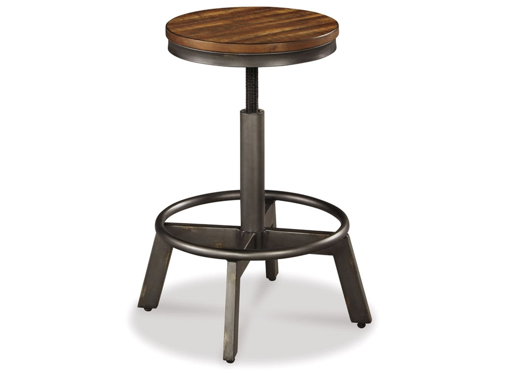 Signature Design by Ashley - Torjin Stool (Set Of 2) in Brown/Gray - D440-024 veiw 1
