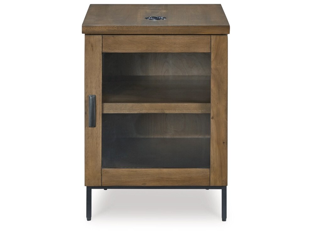 Signature Design by Ashley - Torlanta Chair Side End Table in Brown - T686-7 veiw 1