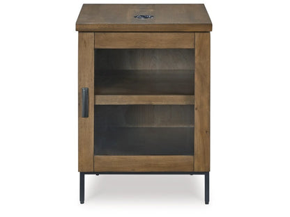 Signature Design by Ashley - Torlanta Chair Side End Table in Brown - T686-7 veiw 1