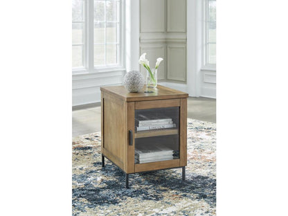 Signature Design by Ashley - Torlanta Chair Side End Table in Brown - T686-7 veiw 2