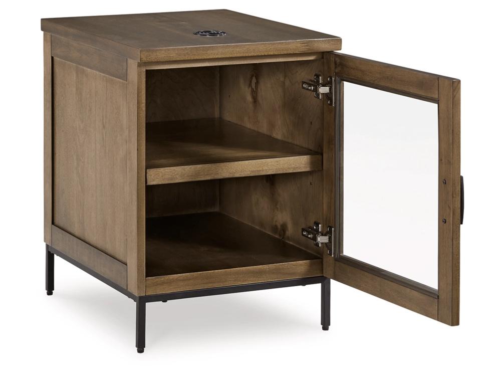 Signature Design by Ashley - Torlanta Chair Side End Table in Brown - T686-7 veiw 3