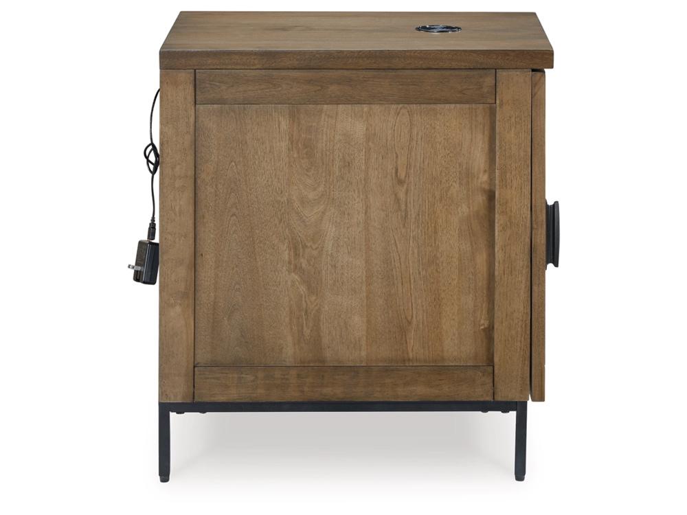 Signature Design by Ashley - Torlanta Chair Side End Table in Brown - T686-7 veiw 4