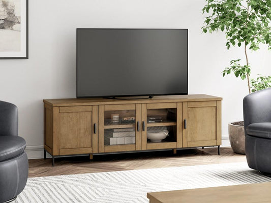 Signature Design by Ashley - Torlanta Extra Large Tv Stand in Brown - W686-68 veiw 2