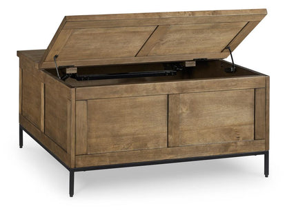 Signature Design by Ashley - Torlanta Lift Top Cocktail Table in Brown - T686-9 veiw 3