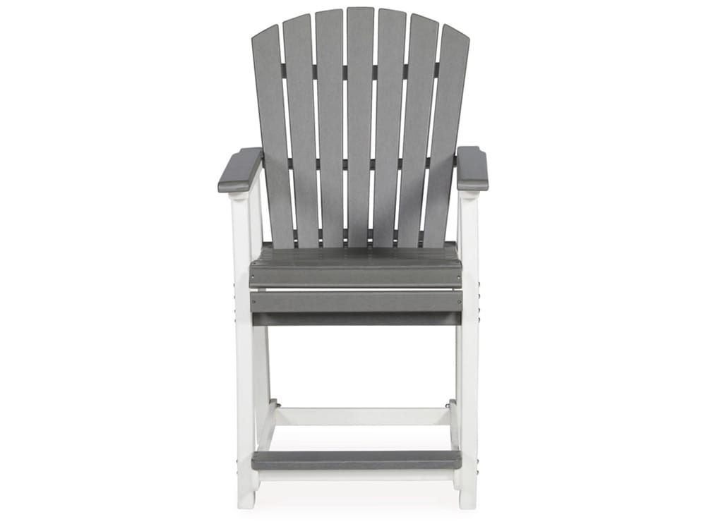 Signature Design by Ashley - Transville Outdoor Barstool (Set of 2) in Gray/White - P210-124 veiw 1